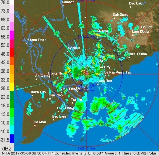 Mua dong o TP.HCM anh 2