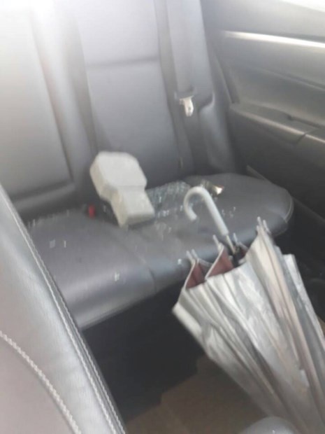 oto bi dap pha o Da Nang anh 1