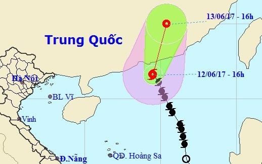 Bao so 1 suy yeu, Bac Bo mua lon hinh anh