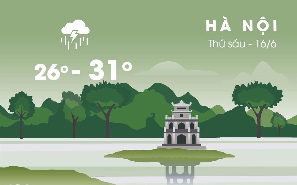 Ha Noi mua lon co nguy co ngap, Sai Gon mua dong vao chieu toi hinh anh