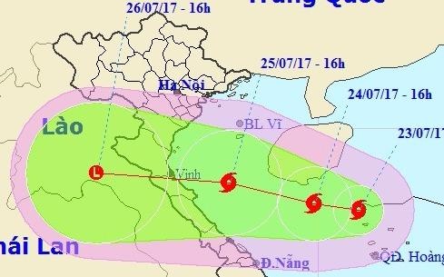 Bao so 4 tang cap, tien sat dat lien Bac Trung Bo hinh anh