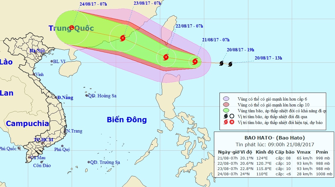 Bao gan bien Dong anh huong Viet Nam anh 1