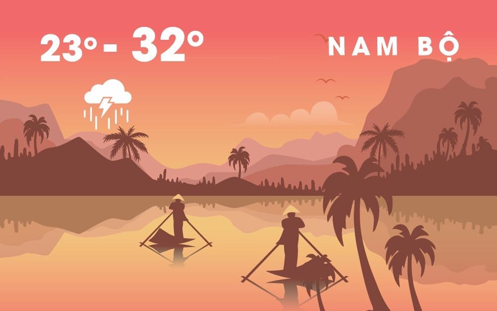 Bac Bo nang truoc bao, Nam Bo mua lon vi ap thap nhiet doi hinh anh