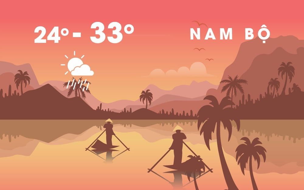 Nam Bo tiep tuc mua lon dien rong, Bac va Trung Bo hung nang hinh anh