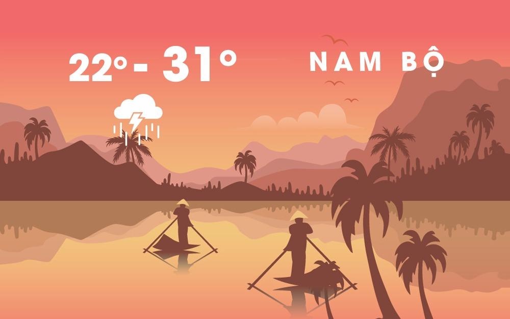 Mua lon va trieu cuong co the lam nuoc dang 4,5 m o ven bien Nam Bo hinh anh