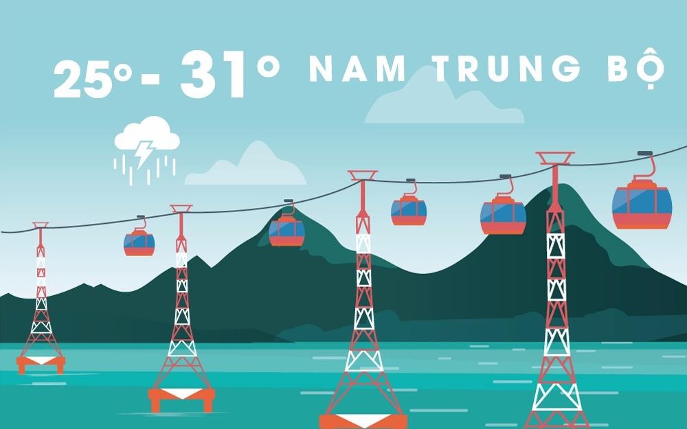 Thoi tiet 3/12: Trung Bo co mua rat lon, nguy co lu quet dien rong hinh anh