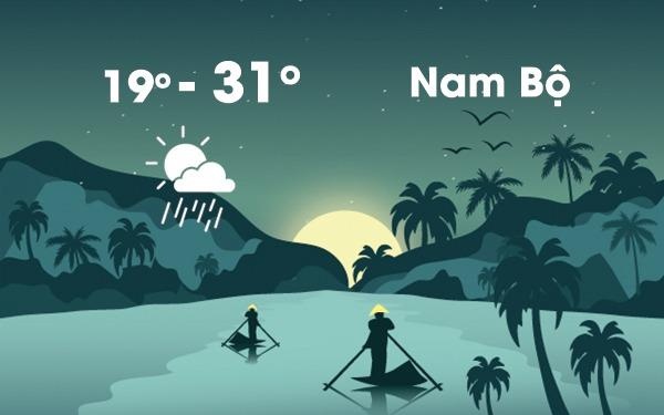 Thoi tiet ngay 12/1: Nam Bo thap nhat 19 do C, Bac Bo hung nang hinh anh