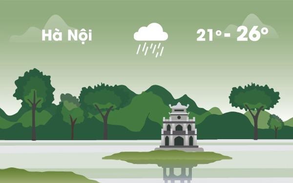 Thoi tiet ngay 6/3: Ha Noi co mua, Sai Gon tiep tuc nang nong hinh anh