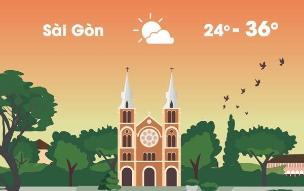 Thoi tiet ngay 12/3: Nang nong Sai Gon tang nhiet hinh anh