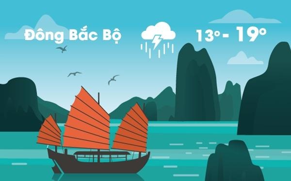 Thoi tiet ngay 6/4: Bac Bo giam gan 10 do C, troi chuyen ret hinh anh