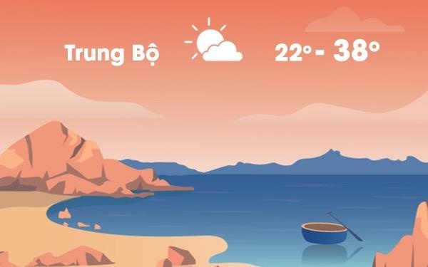 Thoi tiet ngay 13/4: Mien Trung nang nong tren 38 do C hinh anh