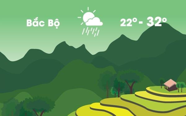 Thoi tiet ngay 12/5: Bac Bo mua dong dien rong, co noi mua rat to hinh anh