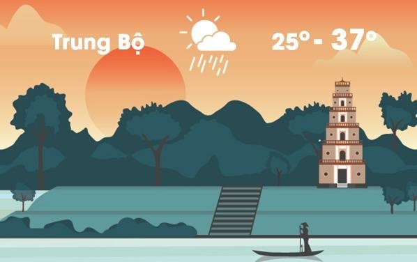 Thoi tiet ngay 12/6: Nang nong gay gat tro lai Bac va Trung Bo hinh anh