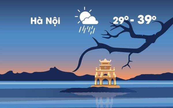 Thoi tiet ngay 6/7: Nen nhiet giam nhe, Ha Noi co mua dong chieu toi hinh anh