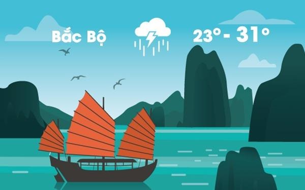 Thoi tiet ngay 16/8: Bao so 4 gay mua rat lon o mien Bac hinh anh