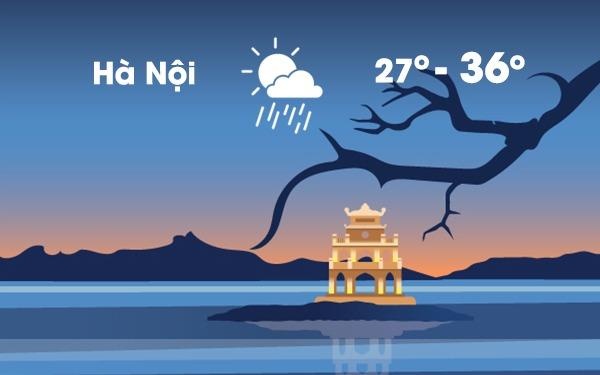 Thoi tiet ngay 6/9: Ha Noi nang nong 36 do C truoc khi chuyen lanh hinh anh