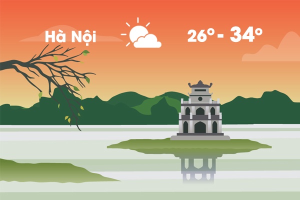 Thoi tiet ngay 15/9: Ha Noi nong 34 do C, Sai Gon mua hinh anh