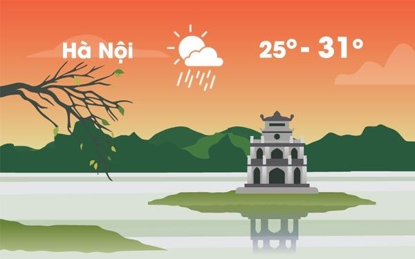 Thoi tiet ngay 28/9: Ha Noi mua dong, Sai Gon nang rao buoi sang hinh anh
