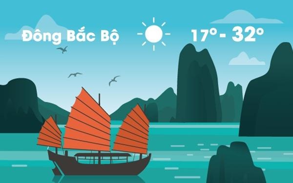 Thoi tiet ngay 5/10: Bac Bo se lanh, thap nhat 17 do C hinh anh