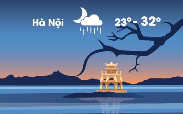 Thoi tiet ngay 9/10: Ha Noi mua dong buoi toi vi khong khi lanh hinh anh