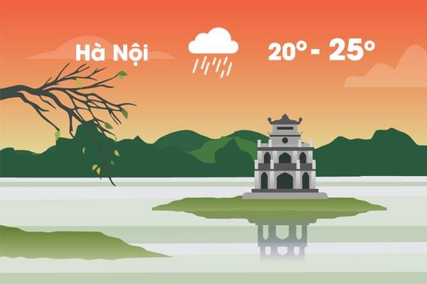 Thoi tiet ngay 17/10: Ha Noi mua lanh hinh anh