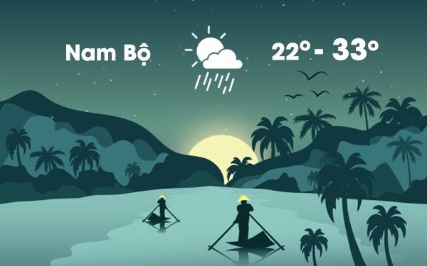 Thoi tiet ngay 26/12: Nam Bo mua dong, gio manh vao chieu toi hinh anh