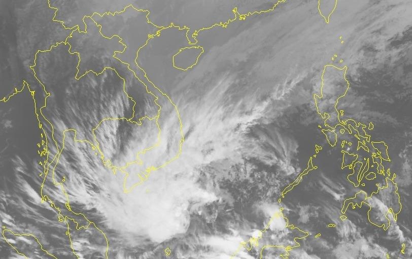 Bao so 1 huong vao Nam Bo, gay mua va gio giat hinh anh