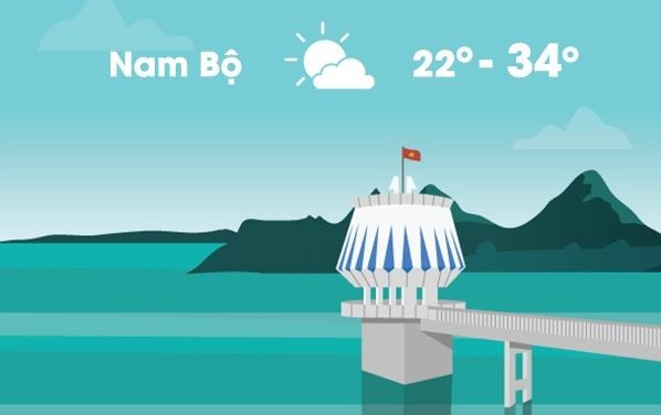 Thoi tiet ngay 3/2: Bac va Trung Bo co mua, Nam Bo nang nong hinh anh