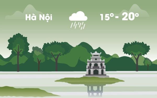 Thoi tiet ngay 24/2: Ha Noi troi con ret, thap nhat 15 do C hinh anh