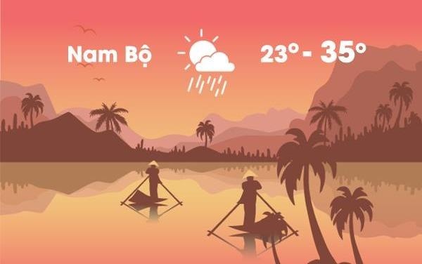 Thoi tiet ngay 13/3: Nam Bo ngay co nang nong, chieu toi mua dong hinh anh
