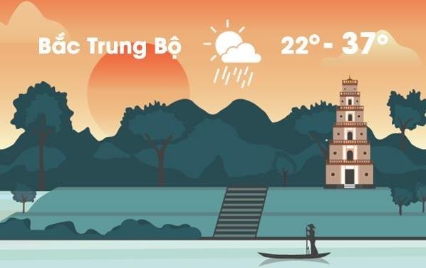 Thoi tiet ngay 22/3: Tay Bac va Bac Trung Bo co nang nong 37 do C hinh anh