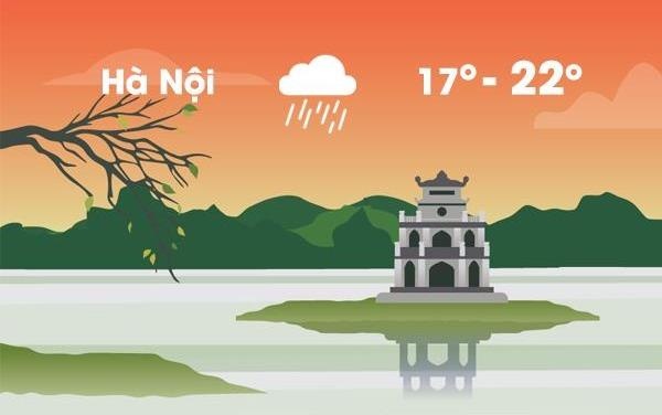 Thoi tiet ngay 23/3: Nen nhiet Ha Noi giam sau 10 do C, troi mua dong hinh anh