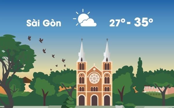 Thoi tiet ngay 29/3: Sai Gon tiep tuc nang nong 40 do C hinh anh