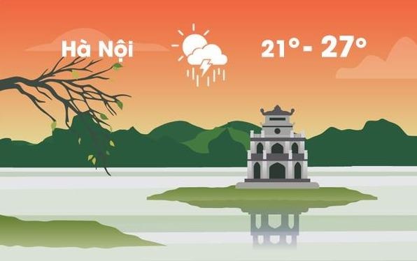 Thoi tiet ngay 4/4: Ha Noi, Sai Gon co mua dong va gio manh giua ngay hinh anh