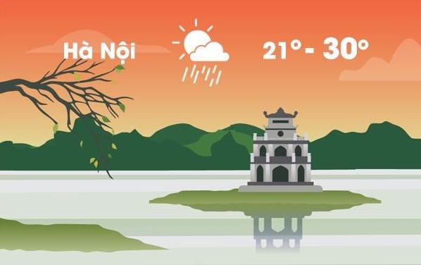 Thoi tiet ngay 2/5: Ha Noi, Sai Gon nang gian doan vi mua rao hinh anh