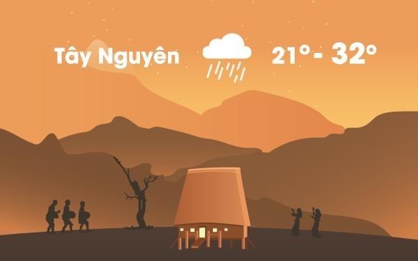 Thoi tiet ngay 12/5: Tay Nguyen va Nam Bo mua to, gio lon hinh anh