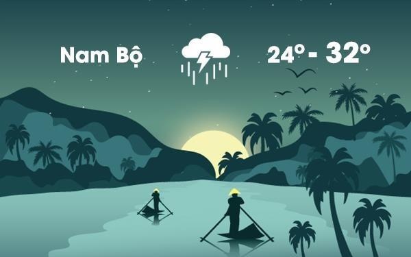 Thoi tiet ngay 13/5: Mua lon tiep dien o Nam Bo va Tay Nguyen hinh anh