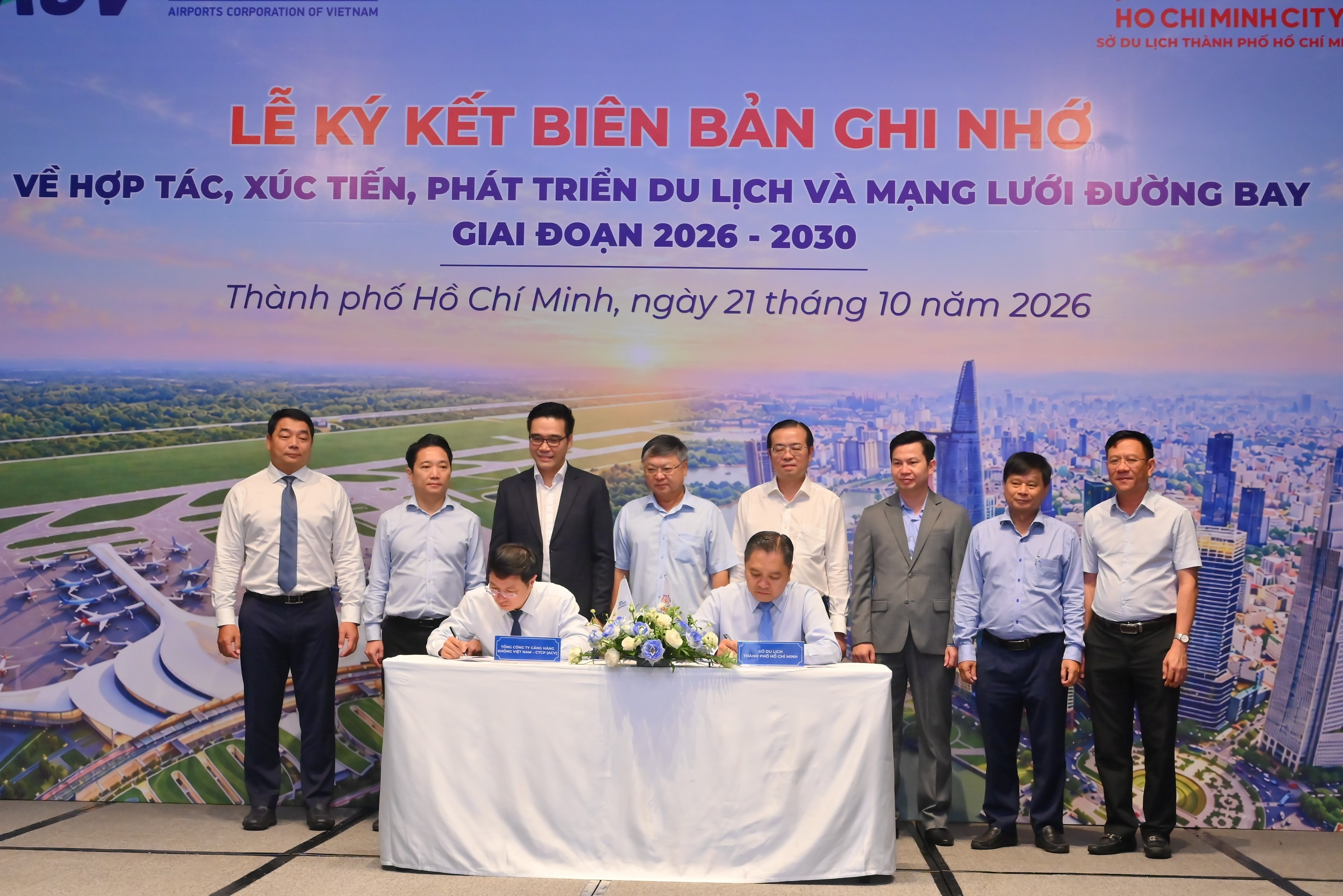 Sở Du lịch TP.HCM 'bắt tay' ACV mở rộng mạng lưới đường bay