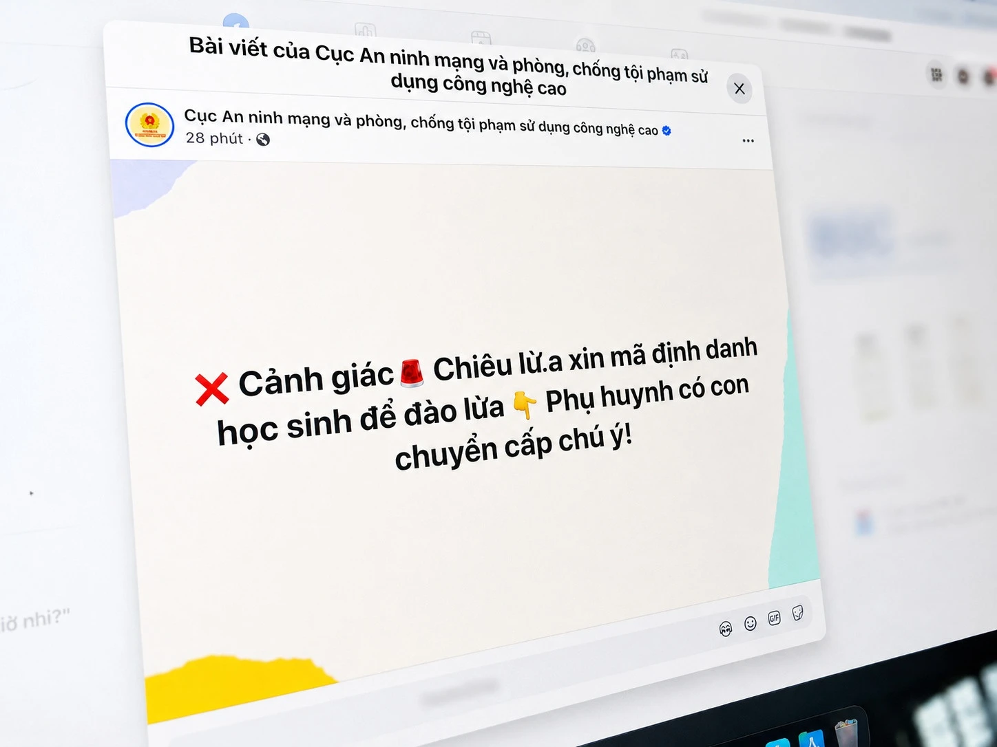 Công an cảnh báo chiêu trò lừa đảo mới, phụ huynh cần chú ý