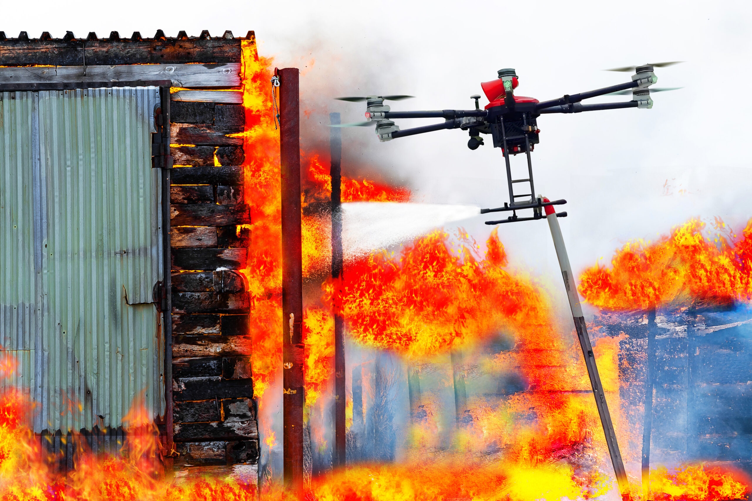 AI và drone sẽ hỗ trợ tìm kiếm nạn nhân trong khu vực nguy hiểm