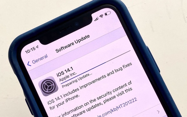 Apple phat hanh iOS 14.1, khong nhac viec sua loi pin hinh anh