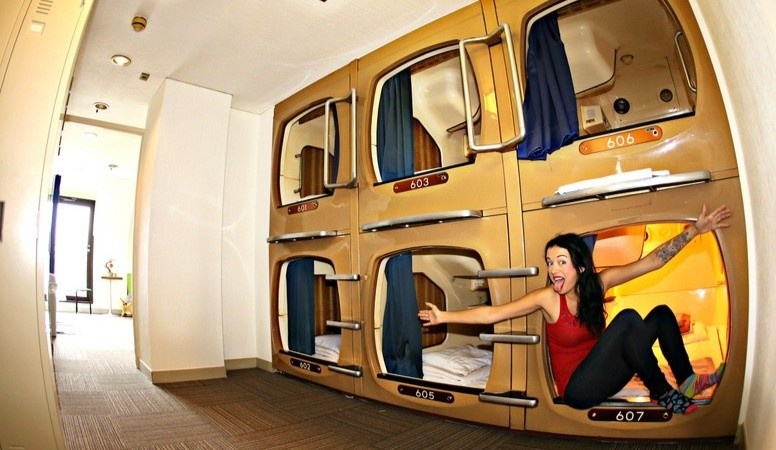 'Khach san lam viec' cong nghe cao tai Nhat hinh anh