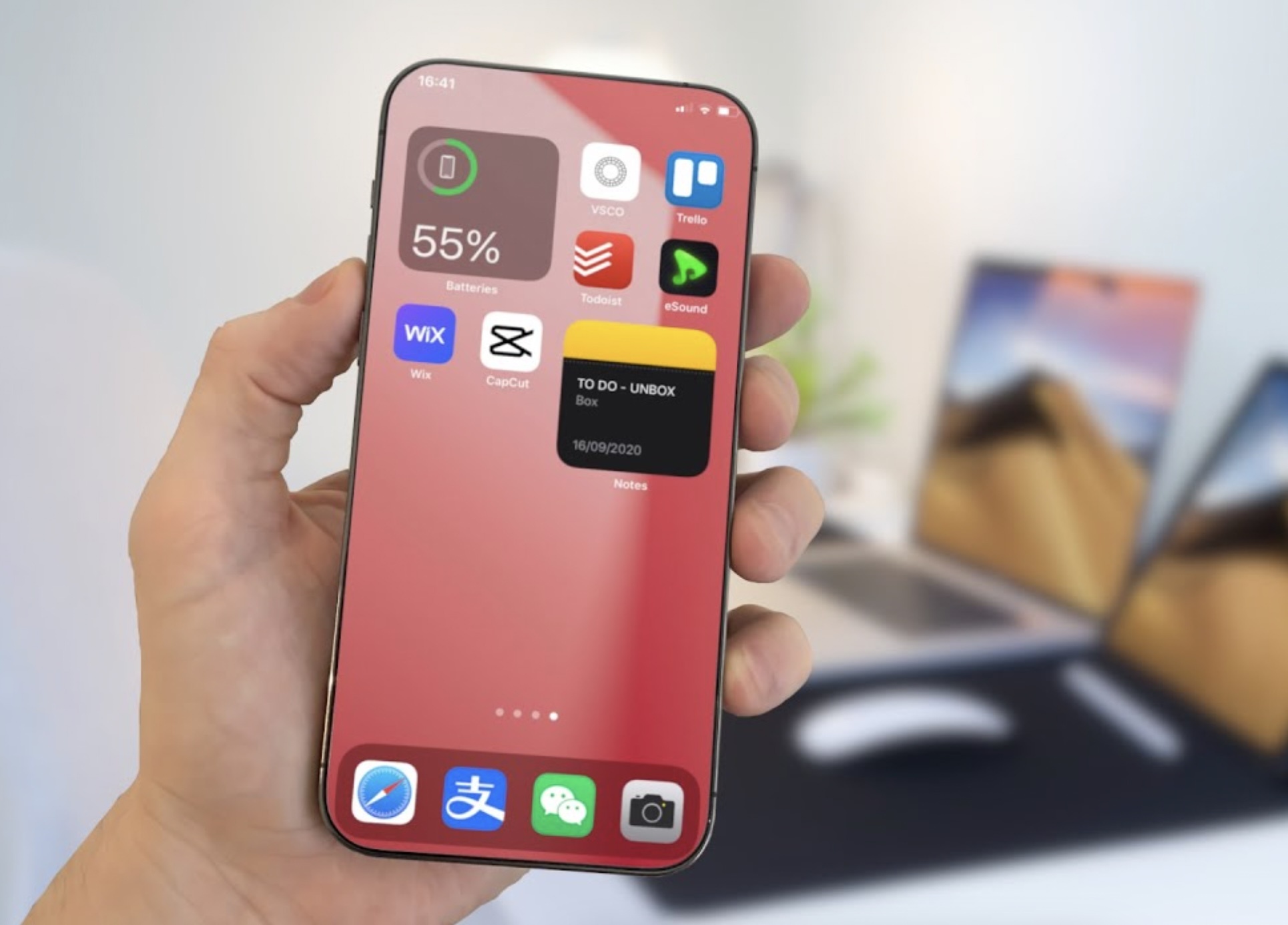 Cong sac iPhone 13 co the giong MacBook doi cu hinh anh