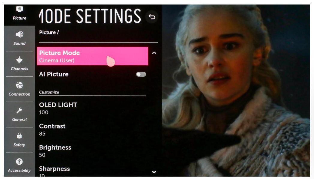 Goi y cai dat hinh anh TV anh 1