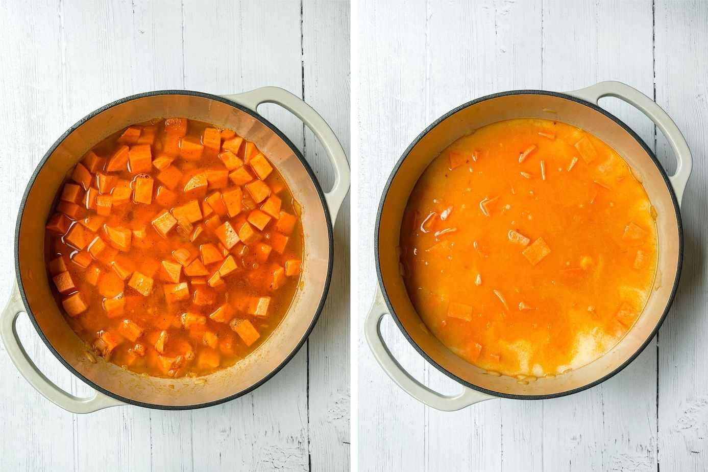 Cong thuc nau sup khoai lang tai nha anh 3