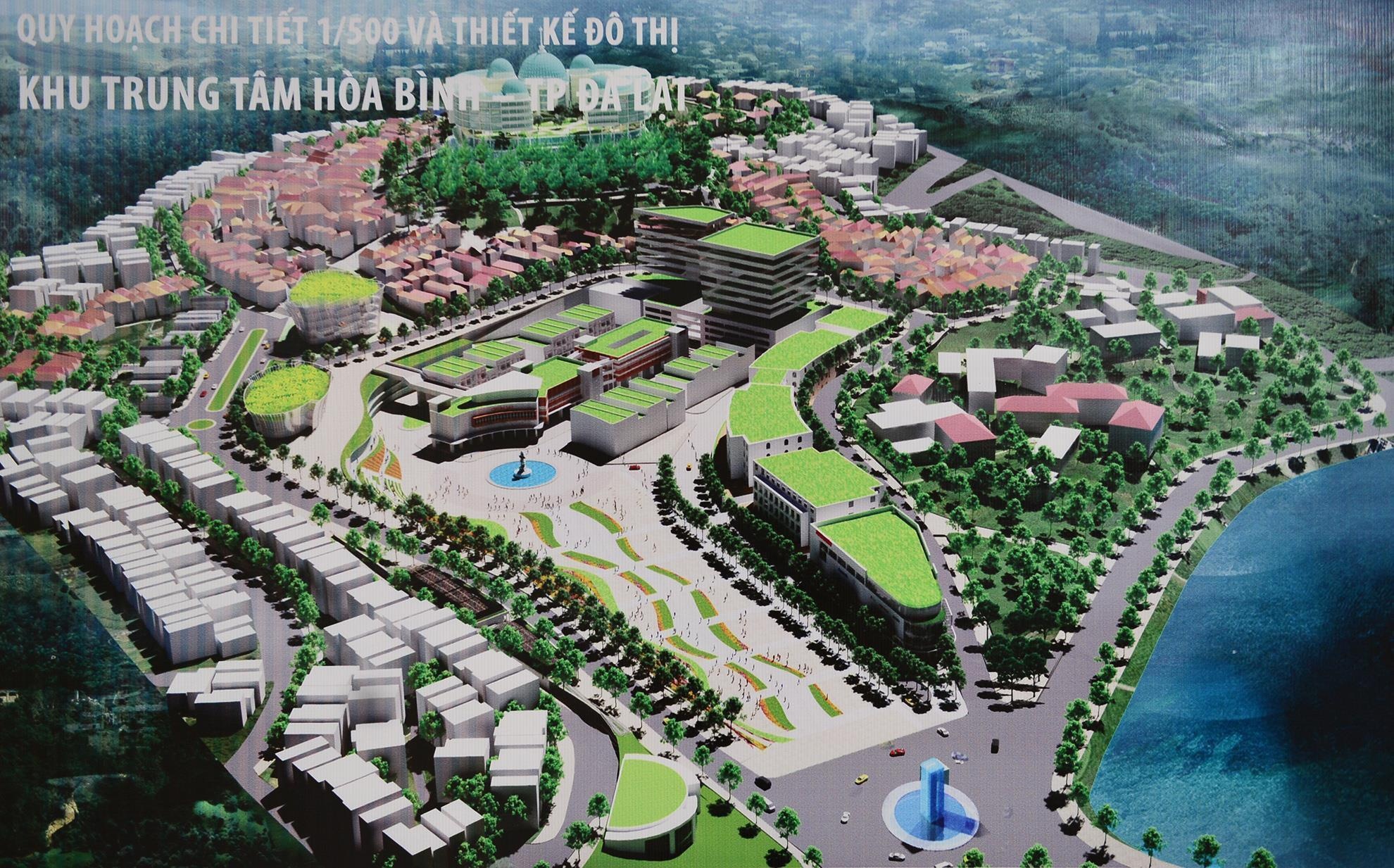 Hoi Kien truc su VN len tieng ve do an quy hoach trung tam Da Lat hinh anh