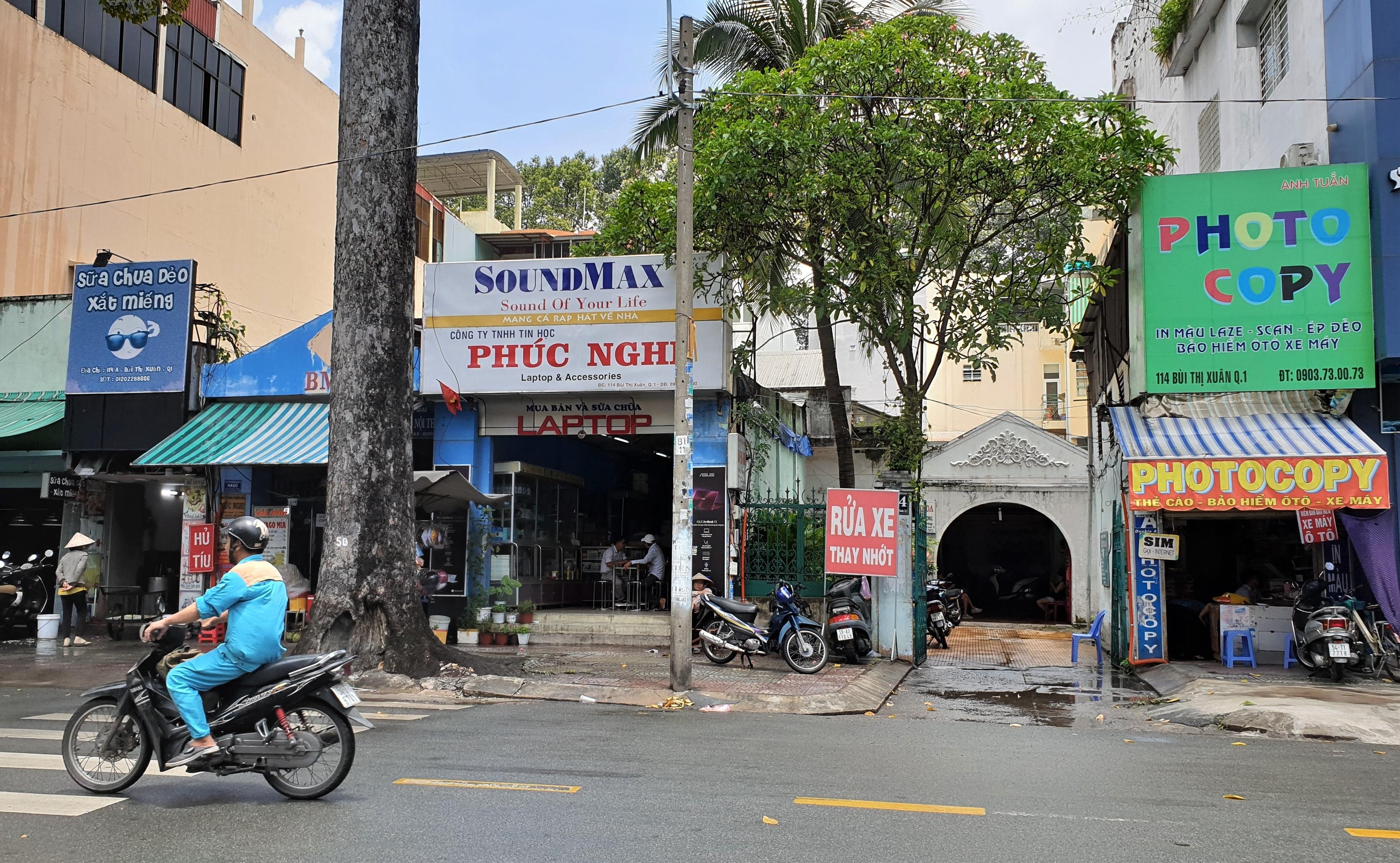 sai pham trat tu xay dung o trung tam Sai Gon anh 1