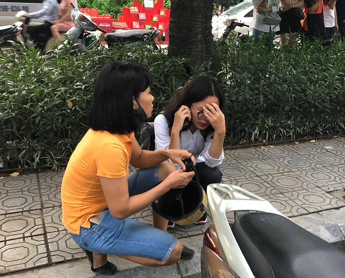 nữ tài xế say rượu gây tai nạn ảnh 3 nu tai xe say ruou gay tai nan anh 3