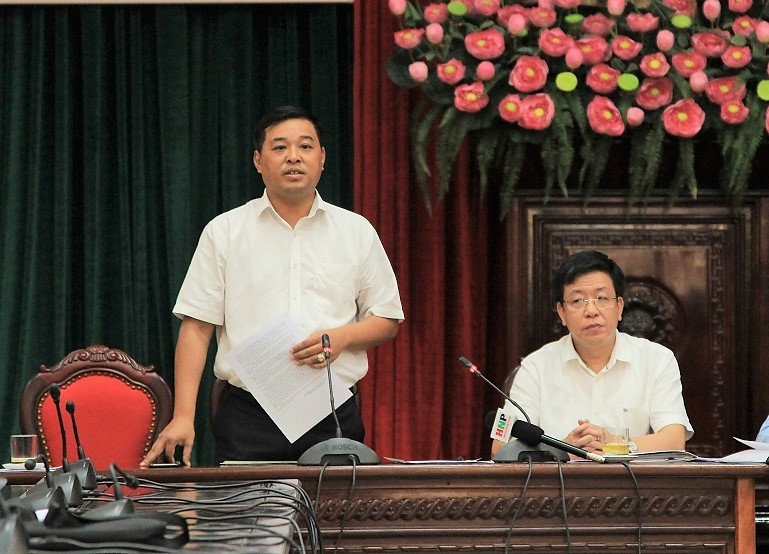 cấm chó vào phố đi bộ Hoàn Kiếm ảnh 1 cam cho vao pho di bo Hoan Kiem anh 1