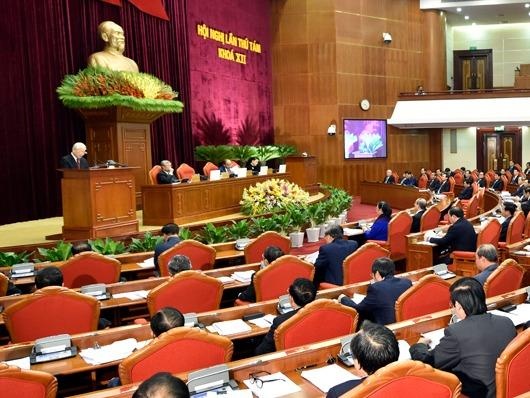 Khai mac Hoi nghi Trung uong 8 hinh anh